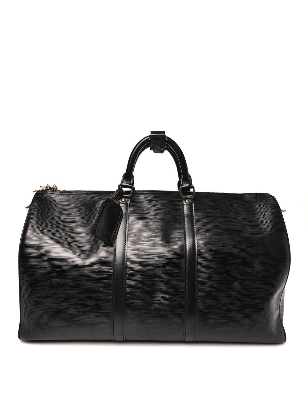 Louis Vuitton Epi Keepall 50 Black #277765L95B